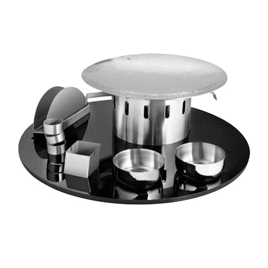 SNACK WARMER SET- ROUND