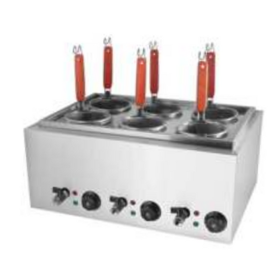 PASTA BOILER 6 COMPARTMENT